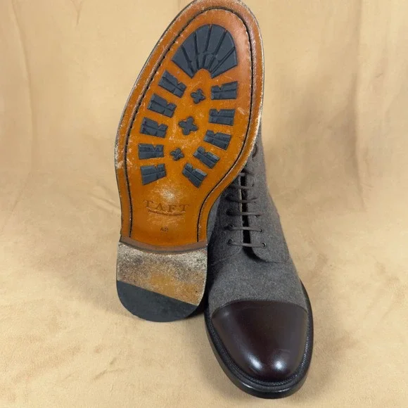 TAFT Men's Jack Wool Cap Toe Boots Size 9 (EUR 42) - Picture 7 of 8